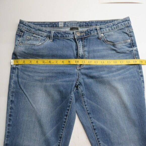 Mossimo Modern Bootcut Women's Size 14 Medium Wash Blue Denim Stretch 36X32 - Picture 8 of 13